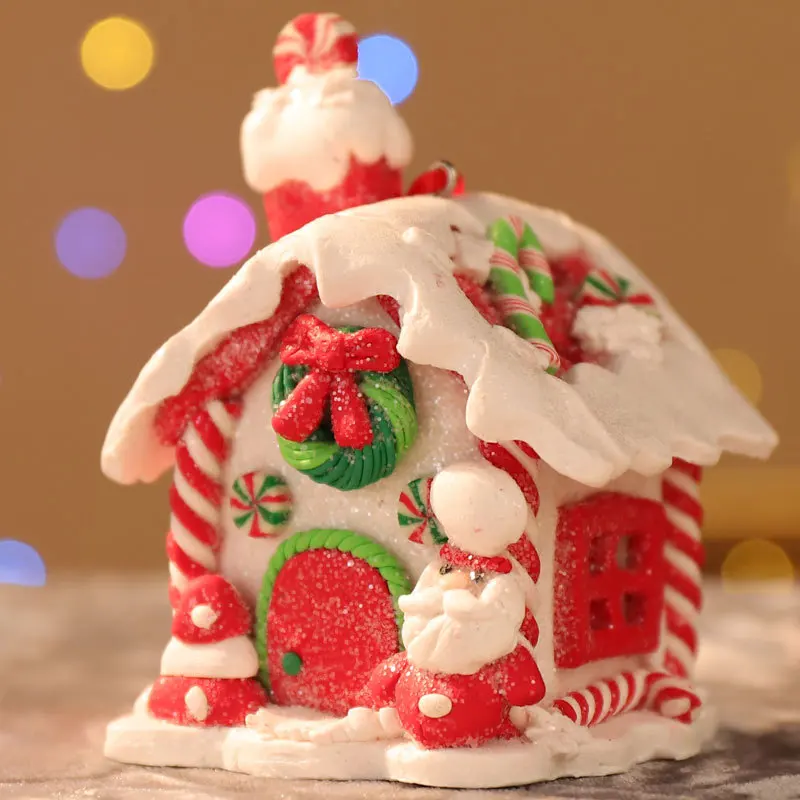 Christmas LED Light Resin House Luminous Village House Decorations Cabin Christmas Decorations for Home DIY Xmas Tree Ornaments
Christmas LED Light Resin House Luminous Village House Decorations Cabin Christmas Decorations for Home DIY Xmas Tree Ornaments