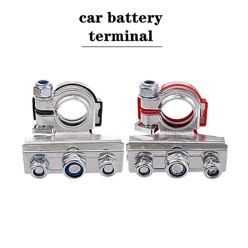 

1Pair 12V 24V Automotive Car Top Post Battery Terminal Connectors Car accessories Terminals Wire Cable Clamp