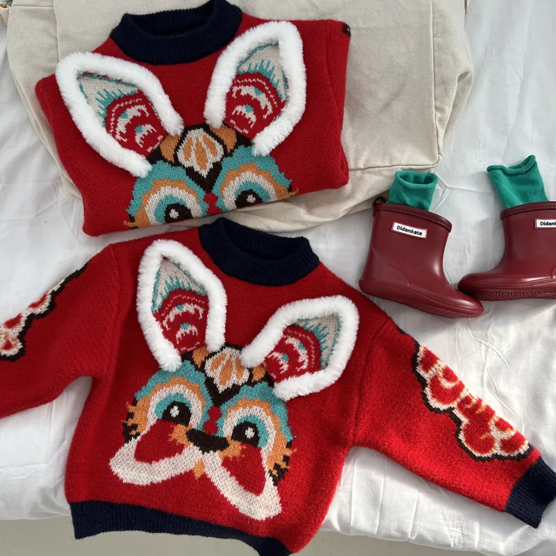 HAYANA New Winter Kids Bunny Sweater Children Cartoon Fleece Padded Rabbit Coat Girls New Year Clothes
HAYANA New Winter Kids Bunny Sweater Children Cartoon Fleece Padded Rabbit Coat Girls New Year Clothes
