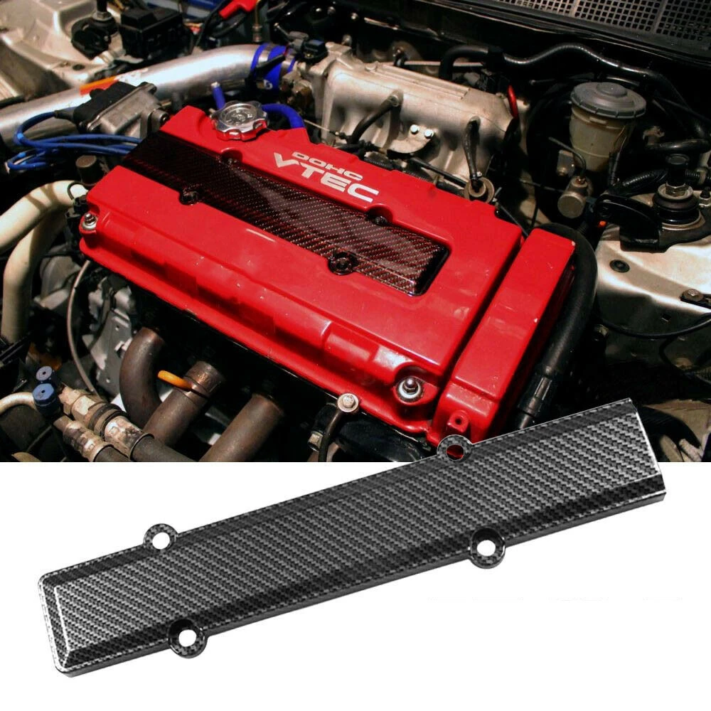 Крышка клапана двигателя из углеродного волокна, вставка свечи зажигания для Honda VTEC B18 B16 B Series
Крышка клапана двигателя из углеродного волокна, вставка свечи зажигания для Honda VTEC B18 B16 B Series