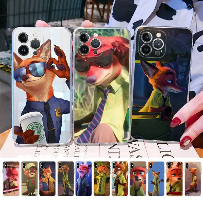Disney Nick Wilde Phone Case For iPhone 14 11 12 13 Mini Pro XS Max Cover 6 7 8 Plus X XR SE 2020 Funda Shell
Disney Nick Wilde Phone Case For iPhone 14 11 12 13 Mini Pro XS Max Cover 6 7 8 Plus X XR SE 2020 Funda Shell