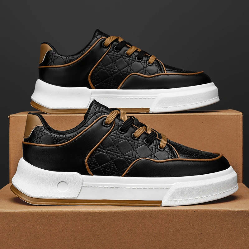 2023 new fashion Shoes for Men Casual Platform Sneakes Two-tone Lace Up Trainers Fashion Student Sneakes Mens running shoes
2023 new fashion Shoes for Men Casual Platform Sneakes Two-tone Lace Up Trainers Fashion Student Sneakes Mens running shoes