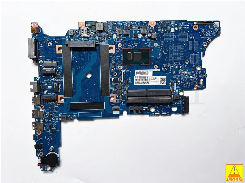 USED Laptop Motherboard 6050A2930001-MB-A01 For HP 650 G4 L24847-601 SR342 i5-7200U Fully Tested, Works Perfectly.
USED Laptop Motherboard 6050A2930001-MB-A01 For HP 650 G4 L24847-601 SR342 i5-7200U Fully Tested, Works Perfectly.