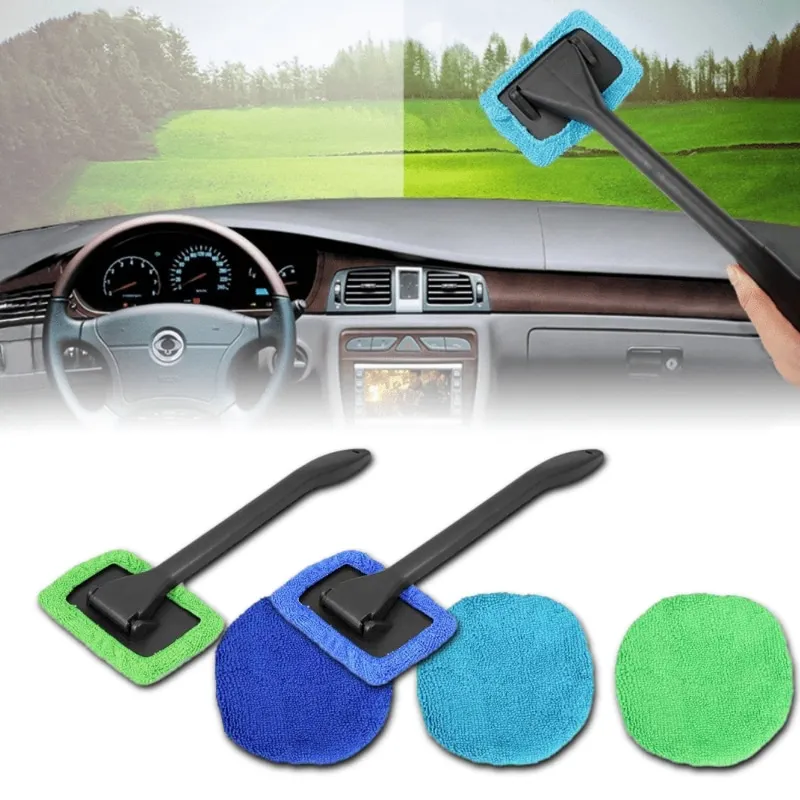 Cleaning Brush Car Window Defogging Brush Windshield Wiper Microfiber Brush Automatic with Handle Car Accessories Cleaning Tools
Cleaning Brush Car Window Defogging Brush Windshield Wiper Microfiber Brush Automatic with Handle Car Accessories Cleaning Tools