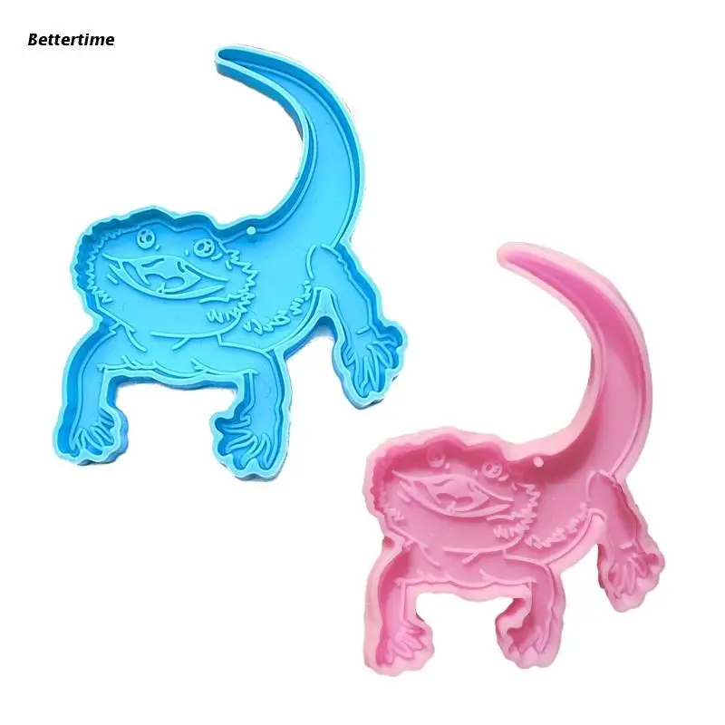 B36D Creative Animal Lizard Keychain Silicone Mould Diy Backpack Key Pendant Mould
B36D Creative Animal Lizard Keychain Silicone Mould Diy Backpack Key Pendant Mould