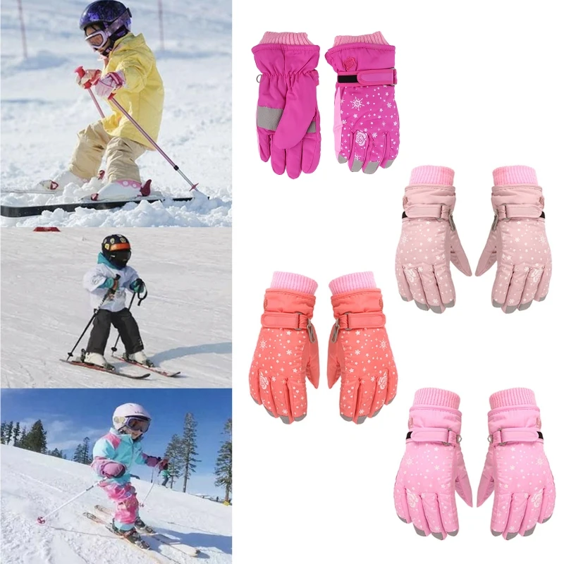 Children Skiing Cycling Gloves Thick Warm Mittens Waterproof Windproof Outdoor Sports Snowboard Gloves for Kids Girls Boys A2UB
Children Skiing Cycling Gloves Thick Warm Mittens Waterproof Windproof Outdoor Sports Snowboard Gloves for Kids Girls Boys A2UB