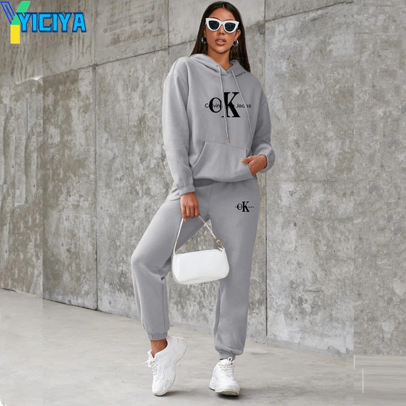 Tracksuit Suit Women Hoodie Set 2022 Summer Woman Sportsuits Two Piece Sets Hooded Track Sweatshirt Pants Outifits Suits Met
Tracksuit Suit Women Hoodie Set 2022 Summer Woman Sportsuits Two Piece Sets Hooded Track Sweatshirt Pants Outifits Suits Met