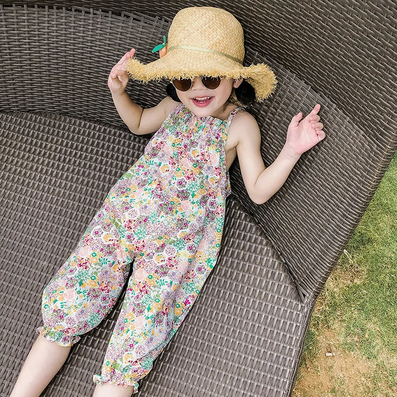 Girls Jumpsuit Clothing 2022 New Summer Floral Girls Overalls Jumpsuit Casual Japanes & Korean Girls Palysuit Baby Kids Clothes
Girls Jumpsuit Clothing 2022 New Summer Floral Girls Overalls Jumpsuit Casual Japanes & Korean Girls Palysuit Baby Kids Clothes