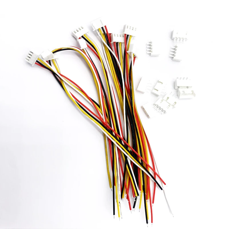 With butt joint + female 4p 2.54mm 4-pin connector plug ,10 sets groups of XH GRB lights
With butt joint + female 4p 2.54mm 4-pin connector plug ,10 sets groups of XH GRB lights