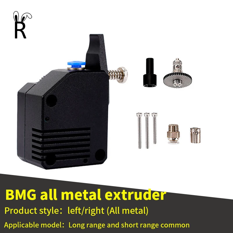 3D Printer Parts Extruder BMG All Metal 1.75mm Filament Long Range And Short Range Common Hot End Extrusion Head Assembly
3D Printer Parts Extruder BMG All Metal 1.75mm Filament Long Range And Short Range Common Hot End Extrusion Head Assembly