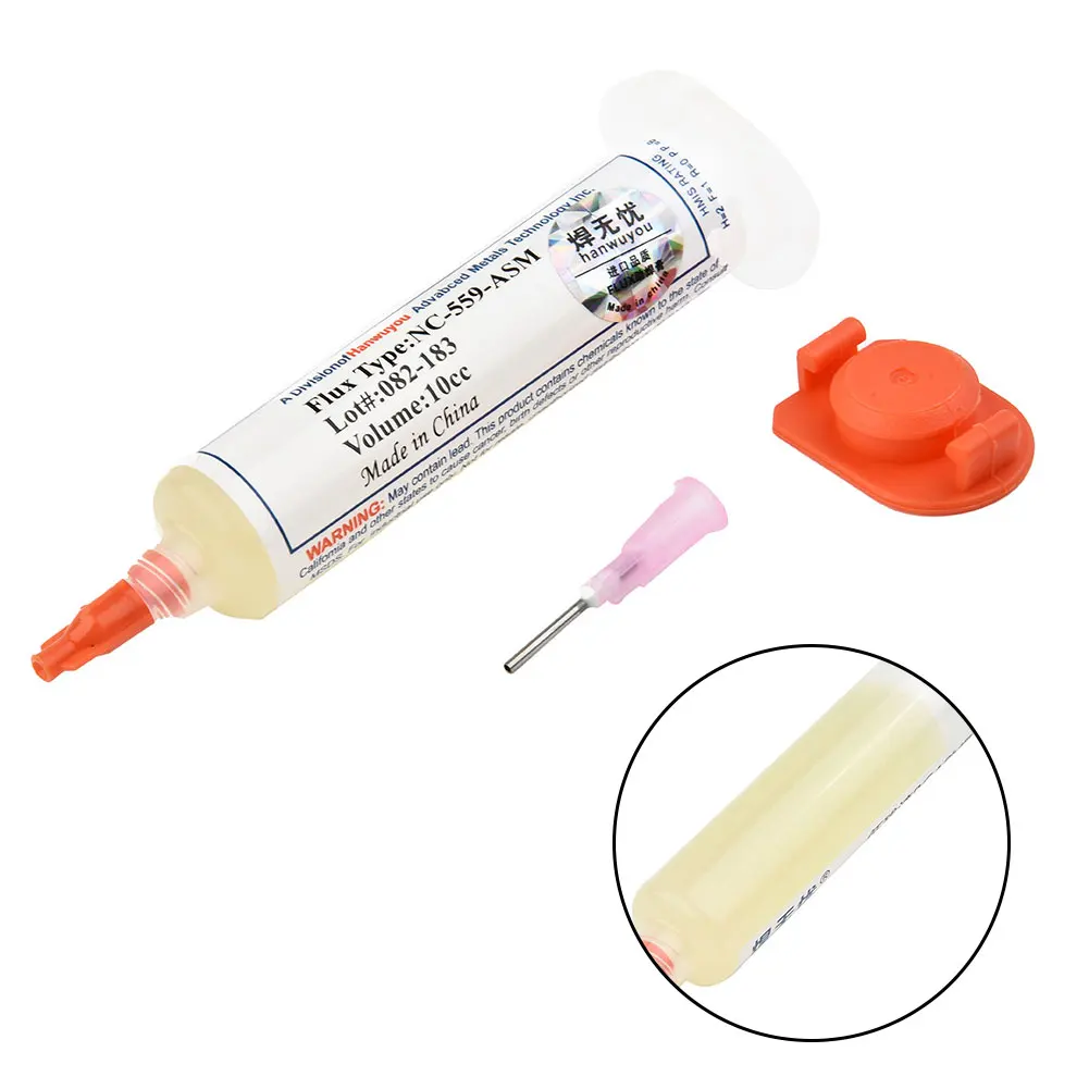 1 Pc NC-559-ASM Flux Lead Free Soldering Material Solder Paste For BGA CSP Ch Computer Motherboard Welding Tool Accessories
1 Pc NC-559-ASM Flux Lead Free Soldering Material Solder Paste For BGA CSP Ch Computer Motherboard Welding Tool Accessories