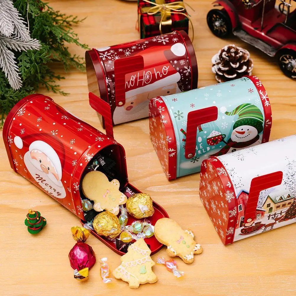 Christmas Gift Box for Presents Candy Snacks Cute Cartoon Decorative Gift Boxes Snowman Santa Claus Mailbox Tin Box
Christmas Gift Box for Presents Candy Snacks Cute Cartoon Decorative Gift Boxes Snowman Santa Claus Mailbox Tin Box
