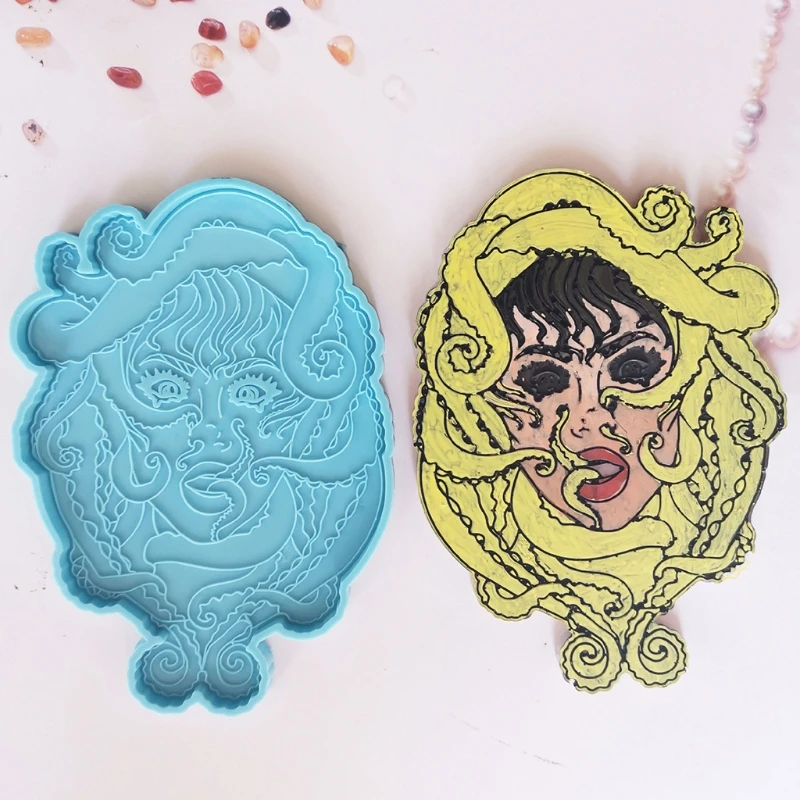 Flower Tea Tray Coaster Mold 1 Piece Silicone Epoxy Resin Coaster Mold Used to Make Artificial Agate Pieces Coasters
Flower Tea Tray Coaster Mold 1 Piece Silicone Epoxy Resin Coaster Mold Used to Make Artificial Agate Pieces Coasters