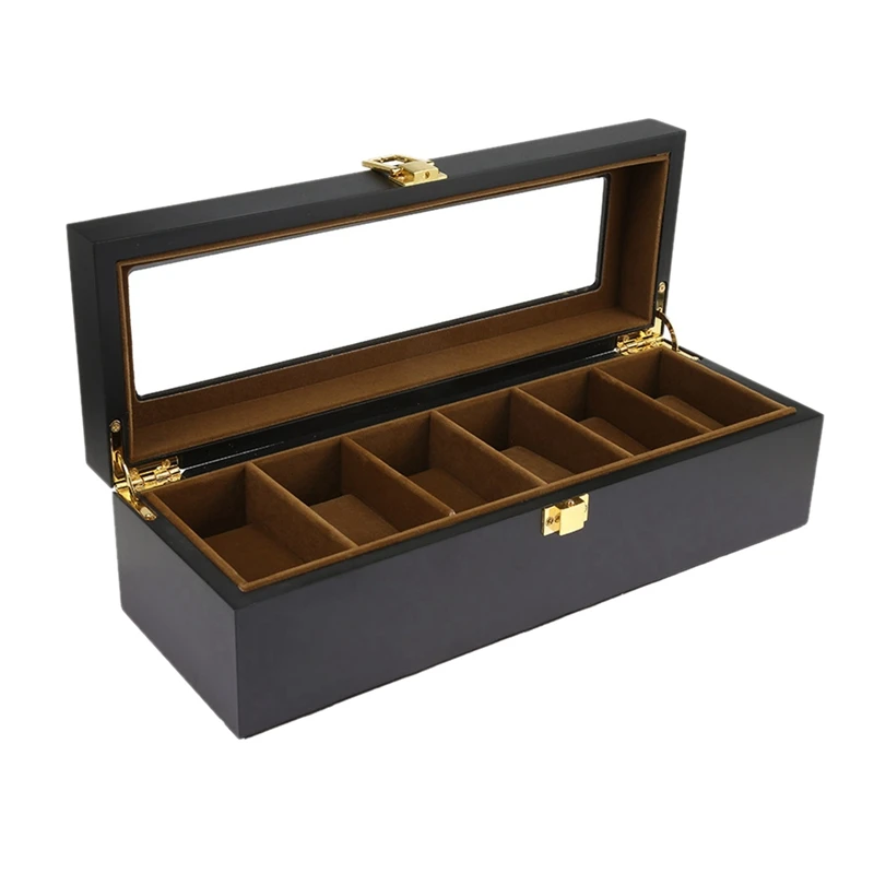 6Plaid Wooden Watch Box Jewelry Display Storage Storage Box Jewelry Display Watch Box
6Plaid Wooden Watch Box Jewelry Display Storage Storage Box Jewelry Display Watch Box