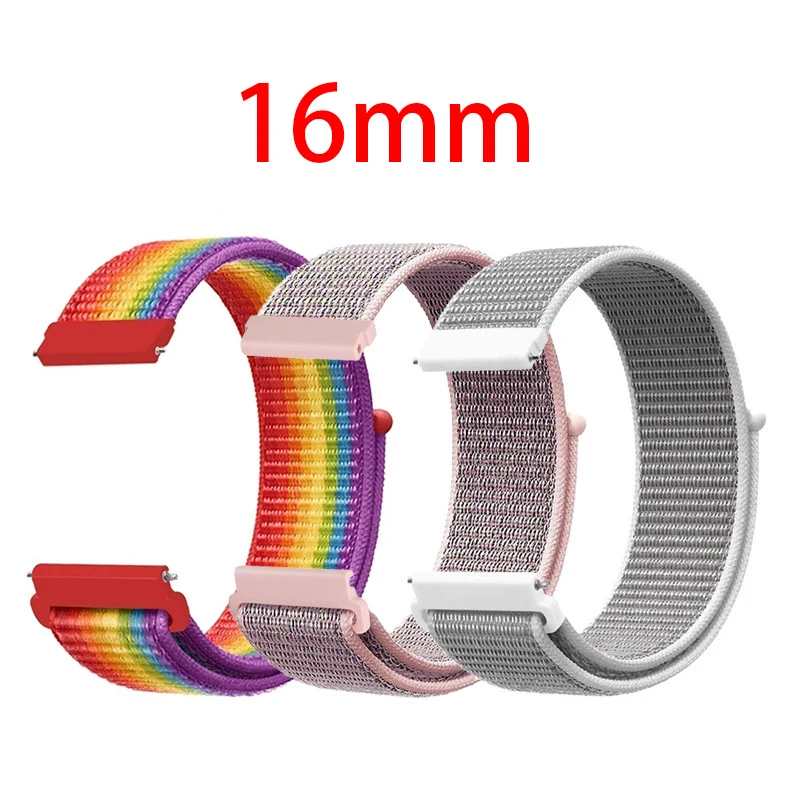 16MM Nylon Loop Straps For Huawei TalkBand B6/B3 Smart Bracelet Wristbands Sports Smartwatch For Smart Watch B57 Band
16MM Nylon Loop Straps For Huawei TalkBand B6/B3 Smart Bracelet Wristbands Sports Smartwatch For Smart Watch B57 Band