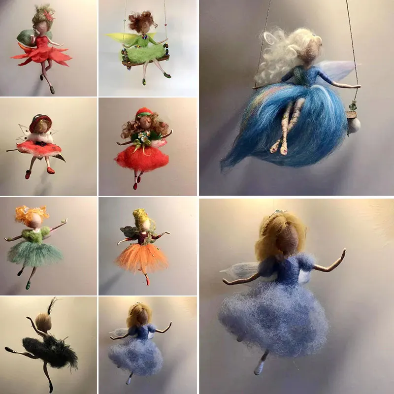 New DIY Little Fairy Wool Felt Dolls Craft Felt Needle Animal Kit Craft Set Unfinished Handmade Poke Gift
New DIY Little Fairy Wool Felt Dolls Craft Felt Needle Animal Kit Craft Set Unfinished Handmade Poke Gift