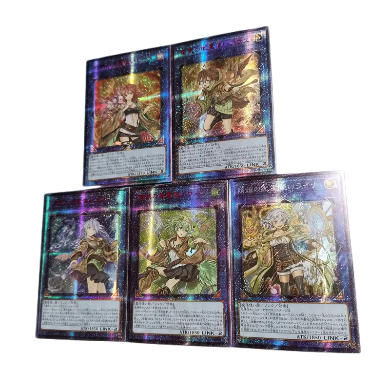 Yu-Gi-Oh! 20th Anniversary Five Spirits Make 5 Brushed Flash Gauze Flash Japanese Red Letter Bronzing Collection Card
Yu-Gi-Oh! 20th Anniversary Five Spirits Make 5 Brushed Flash Gauze Flash Japanese Red Letter Bronzing Collection Card