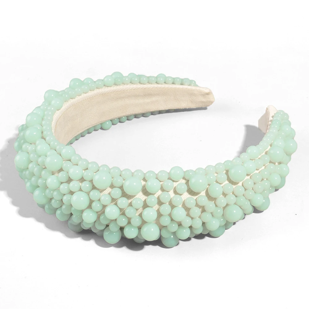 Solid Color Pearl Headdress Baroque Hair Band Luxury Baroque Rhinestone Headband Wedding Headwear Women Bridal Hair Accessories
Solid Color Pearl Headdress Baroque Hair Band Luxury Baroque Rhinestone Headband Wedding Headwear Women Bridal Hair Accessories