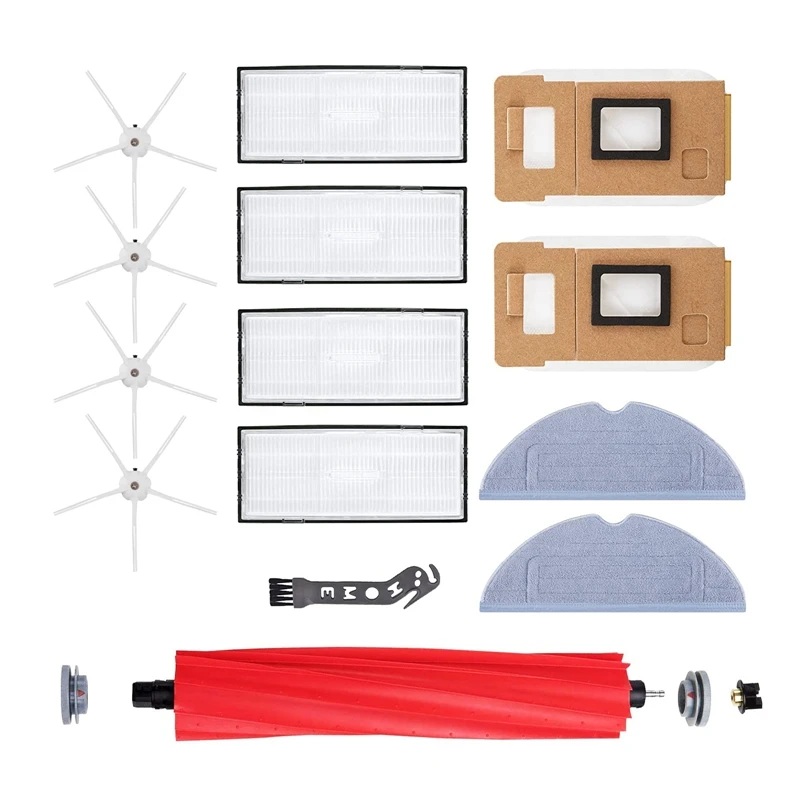 Лидер продаж! Основная щетка, боковая щетка, фильтр НЕРА, Швабра, тканевый мешок для пыли для Xiaomi Roborock S7 T7S T7S PLUS, запасные части для пылесоса
Лидер продаж! Основная щетка, боковая щетка, фильтр НЕРА, Швабра, тканевый мешок для пыли для Xiaomi Roborock S7 T7S T7S PLUS, запасные части для пылесоса