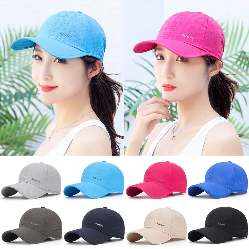 Pure Color Summer Sun Hat Unisex Baseball Caps For Sports Running Quick Drying Snapback Hat Breathable Unisex Hats
Pure Color Summer Sun Hat Unisex Baseball Caps For Sports Running Quick Drying Snapback Hat Breathable Unisex Hats