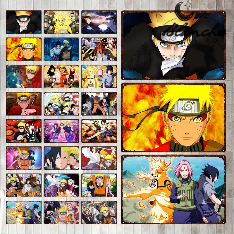 Naruto Japanese Classical Anime Main Character Metal Sign Tin Iron Plate Posters Wall Art Rust For Living Room Home Decoration
Naruto Japanese Classical Anime Main Character Metal Sign Tin Iron Plate Posters Wall Art Rust For Living Room Home Decoration