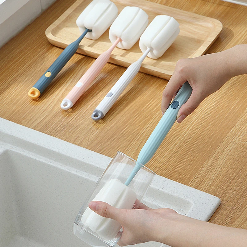 Sponge Cup Brush Long Handle Brush Thermos Cup 4-Pcs Set Bottle Cleaning Brush Kettle Water Cup Cleaning
Sponge Cup Brush Long Handle Brush Thermos Cup 4-Pcs Set Bottle Cleaning Brush Kettle Water Cup Cleaning