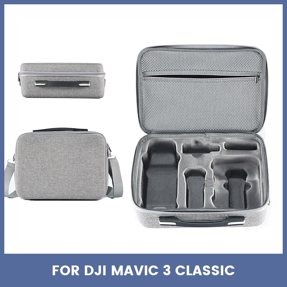 Integrated Single Shoulder Bag Portable Box Storage Bag Carrying Case Handbag For DJI Mavic 3 /3 Classic Drone Accessories
Integrated Single Shoulder Bag Portable Box Storage Bag Carrying Case Handbag For DJI Mavic 3 /3 Classic Drone Accessories