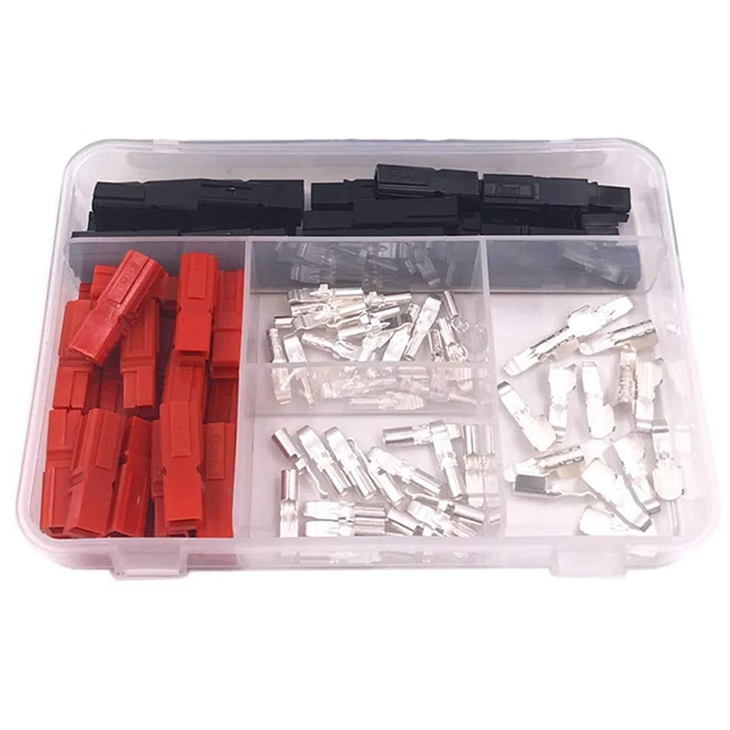 96Pcs Boxed 24 Pairs Suitable For Anderson 15AMP-45AMP Quick Connect Terminal Connector Combination
96Pcs Boxed 24 Pairs Suitable For Anderson 15AMP-45AMP Quick Connect Terminal Connector Combination
