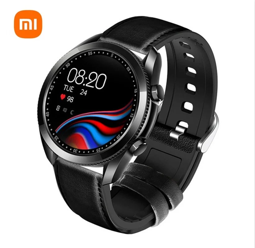 Смарт-часы Xiaomi um90 мужские, классические водонепроницаемые фитнес-часы с сенсорным экраном, пульсометром и кожаным ремешком
Смарт-часы Xiaomi um90 мужские, классические водонепроницаемые фитнес-часы с сенсорным экраном, пульсометром и кожаным ремешком