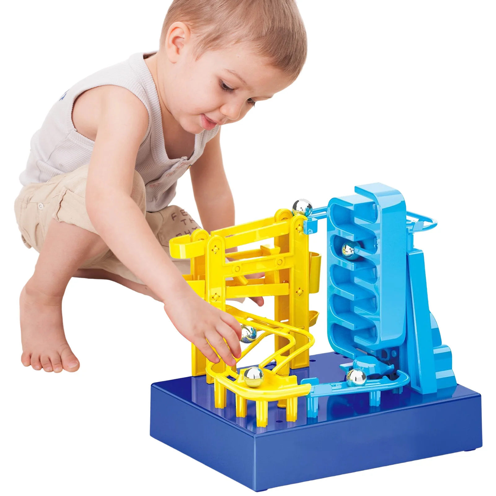 Marble Race Track Game Fun Marble Runs Track Toy Educational Construction Maze Block Toy Set STEM Educational Learning Toy For
Marble Race Track Game Fun Marble Runs Track Toy Educational Construction Maze Block Toy Set STEM Educational Learning Toy For