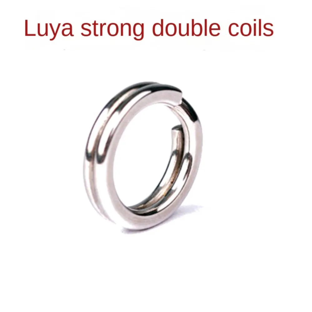 HHU 304 Stainless Steel Split Ring Oval Ring Fishing Tackle Fishing Rings for Blank Lures Crankbait Hard Bait Fishing Accessoies
HHU 304 Stainless Steel Split Ring Oval Ring Fishing Tackle Fishing Rings for Blank Lures Crankbait Hard Bait Fishing Accessoies
