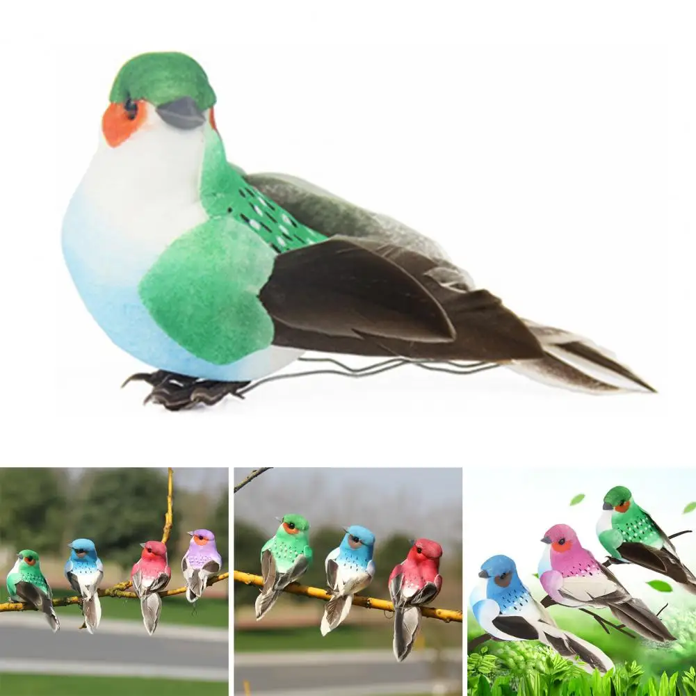 Eco-friendly Animal Model Cute Simulation Foam Bird Model Ornament Vibrant Color Christmas Bird Craft for Indoor Outdoor
Eco-friendly Animal Model Cute Simulation Foam Bird Model Ornament Vibrant Color Christmas Bird Craft for Indoor Outdoor