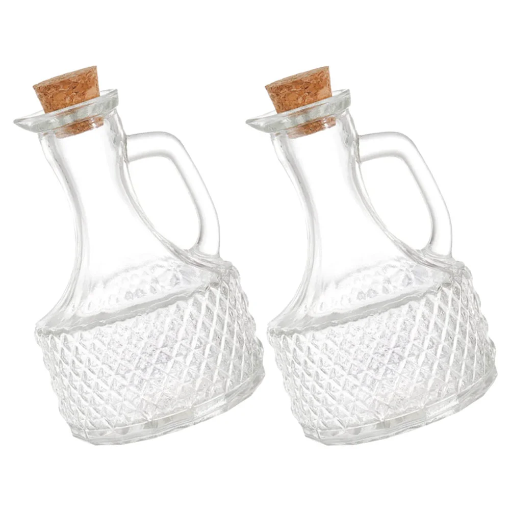 2 Pcs Condiment Container Syrup Bottle Kitchen Seasoning Holder Olive Oil Dispenser Spout Glass Jars Cruet
2 Pcs Condiment Container Syrup Bottle Kitchen Seasoning Holder Olive Oil Dispenser Spout Glass Jars Cruet