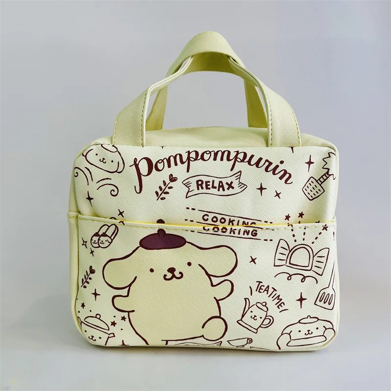 Двусторонняя сумка для ланча Sanrio Pompompurin, мультяшная Термосумка для хранения, портативная вместительная Аниме Сумка Для кавайных девушек
Двусторонняя сумка для ланча Sanrio Pompompurin, мультяшная Термосумка для хранения, портативная вместительная Аниме Сумка Для кавайных девушек
