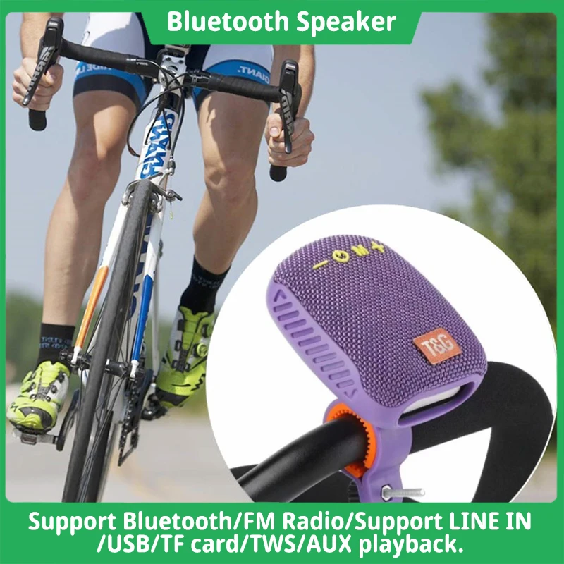 Outdoor Bicycle Bluetooth Speaker TWS Portable Wireless Sound Box Built-in Mic Hands-free Call IPX5 Waterproof Subwoofer Cycling
Outdoor Bicycle Bluetooth Speaker TWS Portable Wireless Sound Box Built-in Mic Hands-free Call IPX5 Waterproof Subwoofer Cycling