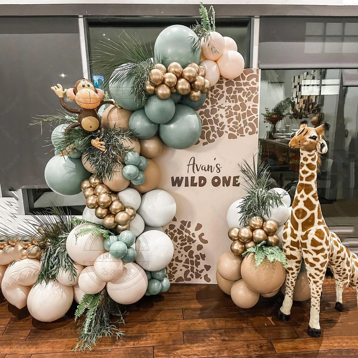 96pcs Wild 1st Avocado Green Balloons Garland Arch Kit Forest Adventure Baby Shower Party Decors Air Globos Supplies Kids Gifts 
96pcs Wild 1st Avocado Green Balloons Garland Arch Kit Forest Adventure Baby Shower Party Decors Air Globos Supplies Kids Gifts