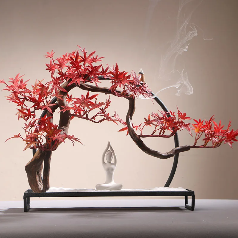 Simulating Maple Leaf Landscape Home Pass Soft Decoration Creative Model Room Indoor Family Tea Room New Chinese Decoration
Simulating Maple Leaf Landscape Home Pass Soft Decoration Creative Model Room Indoor Family Tea Room New Chinese Decoration
