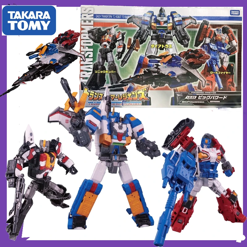 В наличии Original TAKARATOMY LG-EX Dai Atlas SonicBomber интегрированная модель игрушки в форме воинов
В наличии Original TAKARATOMY LG-EX Dai Atlas SonicBomber интегрированная модель игрушки в форме воинов