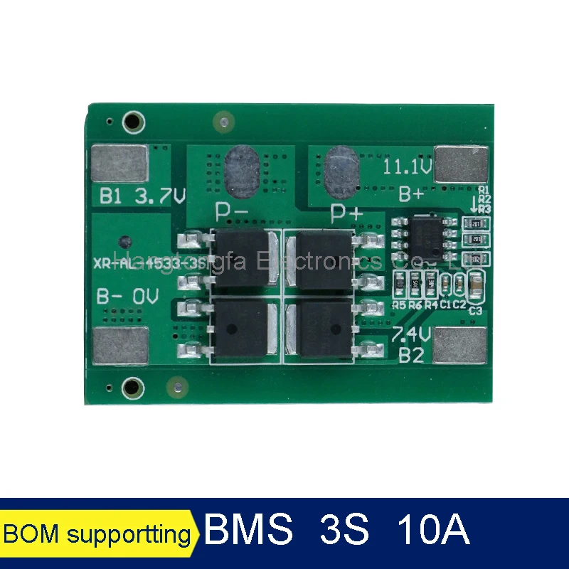 BMS 3S 10A 12A 30A 18650 11.1V Lithium Battery Charge Protection Board 18650 Battery Balancer Equalizer Cell for Electric Tools
BMS 3S 10A 12A 30A 18650 11.1V Lithium Battery Charge Protection Board 18650 Battery Balancer Equalizer Cell for Electric Tools