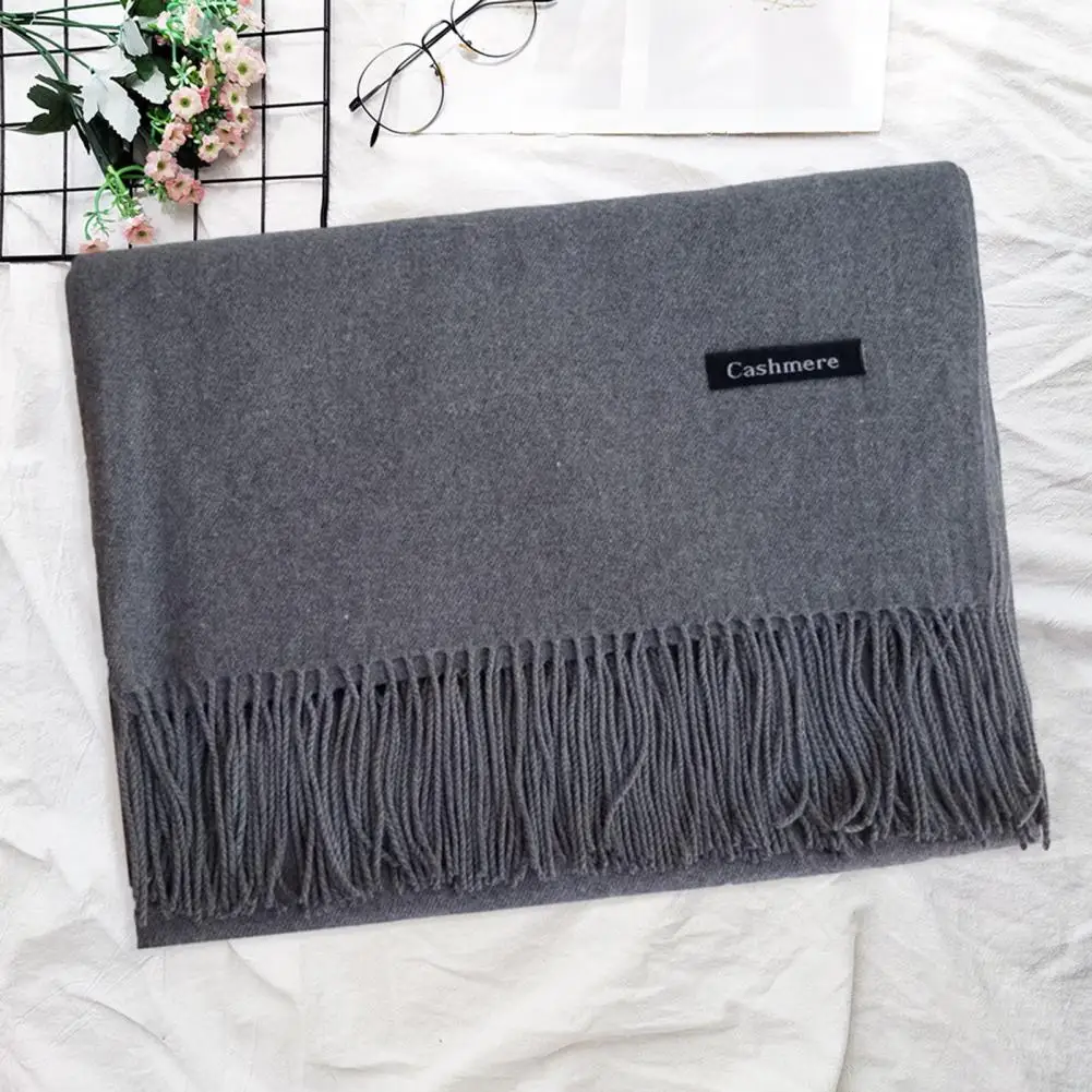 Long Cozy Scarf Cozy Stylish Women's Winter Scarf Thickened Faux Cashmere Tassel Detail Soft Windproof for Cold Weather Fashion
Long Cozy Scarf Cozy Stylish Women's Winter Scarf Thickened Faux Cashmere Tassel Detail Soft Windproof for Cold Weather Fashion