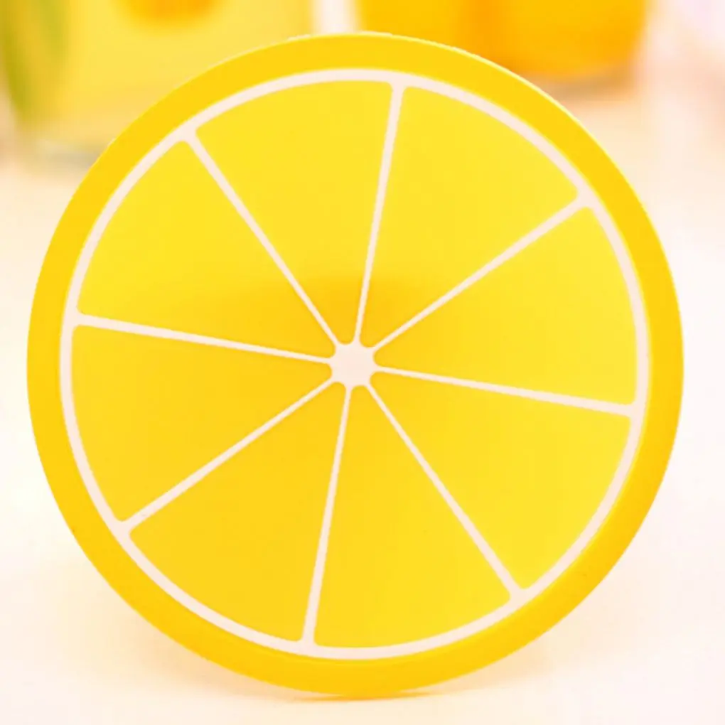 Fruit Shape Cup Coaster Silicone Cup Pad Slip Insulation Pad Cup Mat Hot Drink Holder Mug Stand Home Kitchen Accessories
Fruit Shape Cup Coaster Silicone Cup Pad Slip Insulation Pad Cup Mat Hot Drink Holder Mug Stand Home Kitchen Accessories