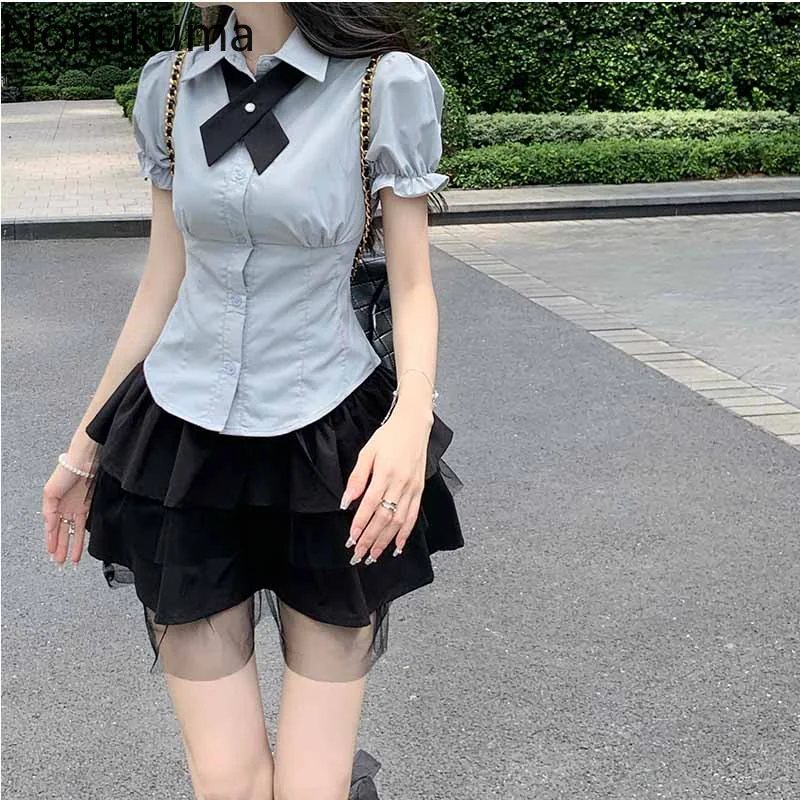 Nomikuma Blusa Mujer Moda 2023 летние с пышными рукавами отложным воротником Y2k рубашки для женщин в стиле преппи милые женские рубашки в стиле Харадзюку
Nomikuma Blusa Mujer Moda 2023 летние с пышными рукавами отложным воротником Y2k рубашки для женщин в стиле преппи милые женские рубашки в стиле Харадзюку
