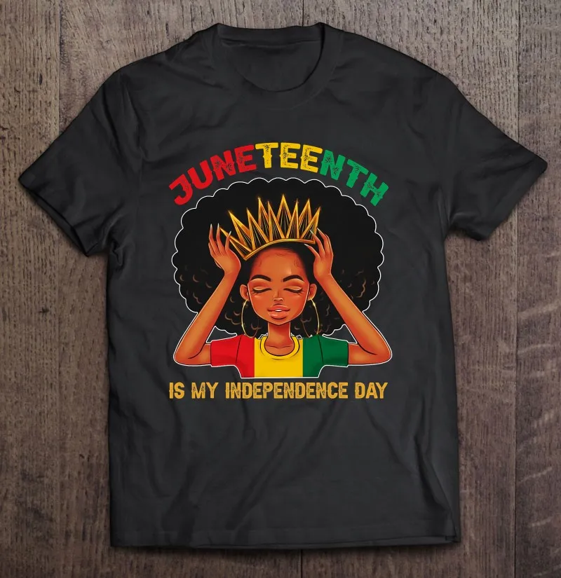Juneteenth Is My Independence Day Black Girl Black Queen Men T-Shirts Streetwear Own Design Tops Men Shirt Clothes Men Boys
Juneteenth Is My Independence Day Black Girl Black Queen Men T-Shirts Streetwear Own Design Tops Men Shirt Clothes Men Boys