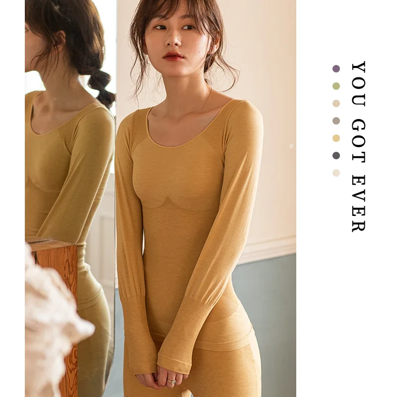 clothes thermal thermal set slim Women's fit support underwear suit High-elastic seamless waist slimming underwear heating
clothes thermal thermal set slim Women's fit support underwear suit High-elastic seamless waist slimming underwear heating