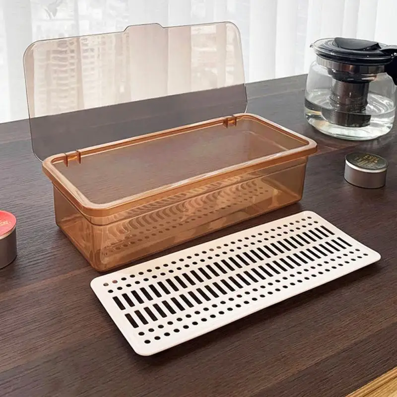 Home Kitchen Organizer Dust-proof Large Capacity Tea Cup Dustproof Box With Dustproof Cover Storage Box Transparent Storage Rack
Home Kitchen Organizer Dust-proof Large Capacity Tea Cup Dustproof Box With Dustproof Cover Storage Box Transparent Storage Rack