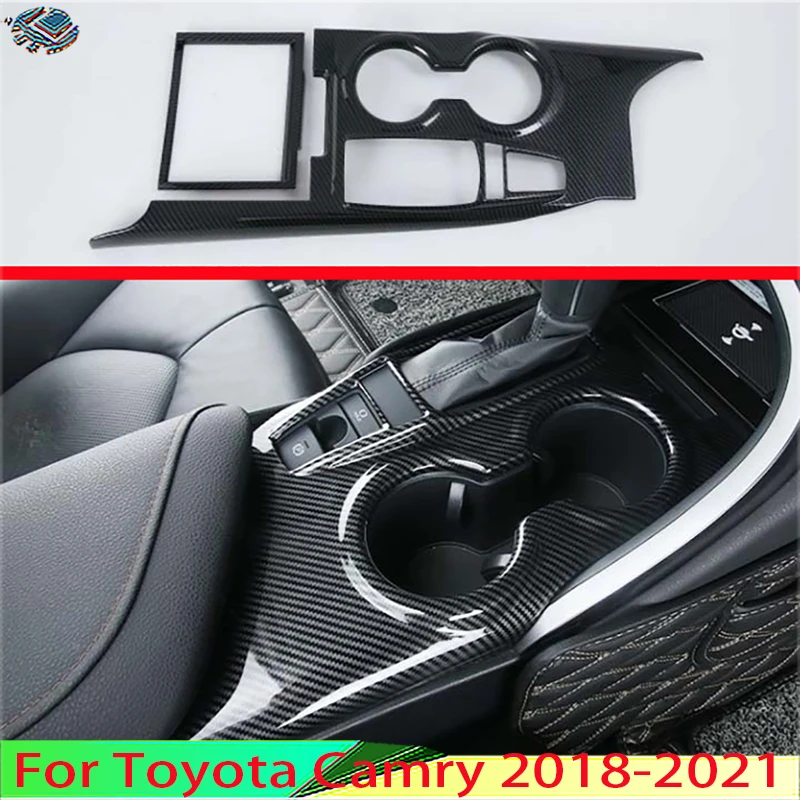 Для Toyota Camry 2018-2021, украшение для автомобиля, стильная панель переключения передач из углеродного волокна, Крышка центральной консоли, отделк...
Для Toyota Camry 2018-2021, украшение для автомобиля, стильная панель переключения передач из углеродного волокна, Крышка центральной консоли, отделк...