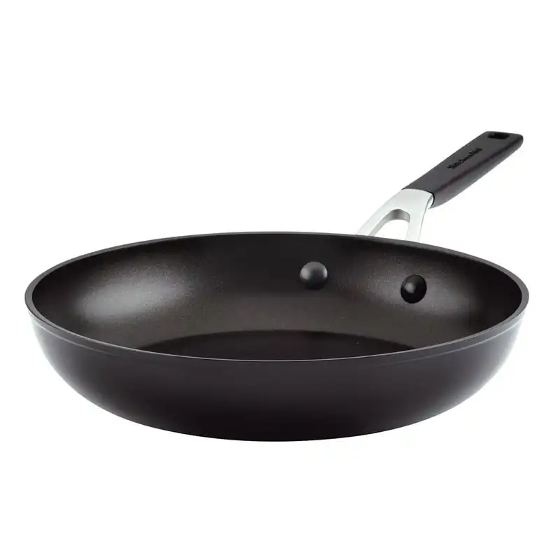 Anodized Nonstick Frying Pan, 10-Inch, Onyx Black
Anodized Nonstick Frying Pan, 10-Inch, Onyx Black
