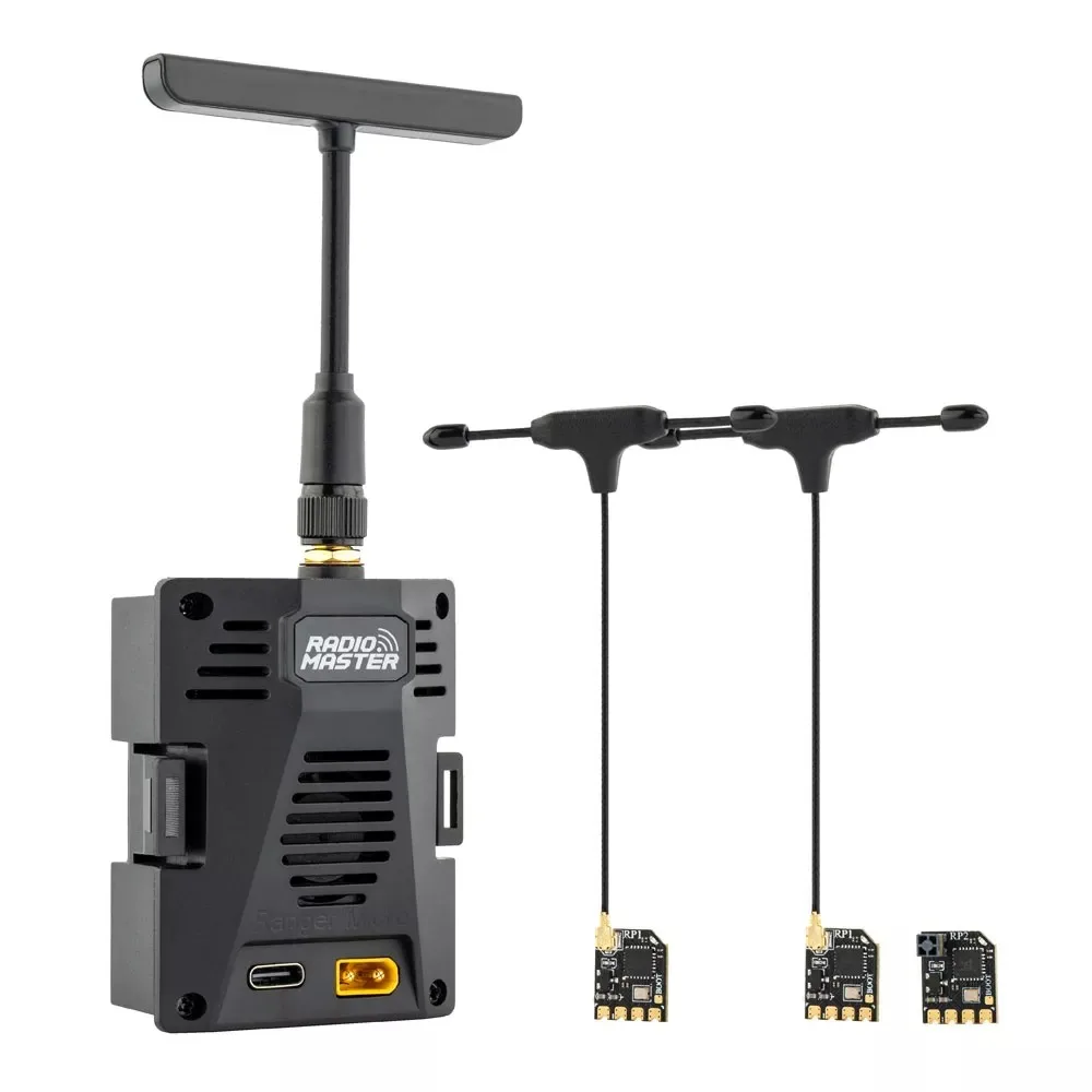 RadioMaster Ranger Micro 2.4GHz 1W ELRS Module RP1 RP2 RX JR Style Micro Module Bays for TX12 / TX16S MKII DIY Parts
RadioMaster Ranger Micro 2.4GHz 1W ELRS Module RP1 RP2 RX JR Style Micro Module Bays for TX12 / TX16S MKII DIY Parts