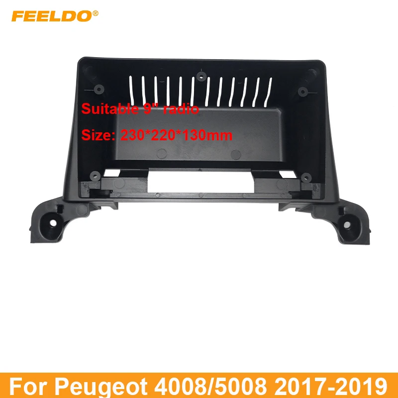 FEELDO Car Audio 2DIN Fascia Frame Adapter For Peugeot 4008/5008 9" Big Screen DVD Player Radio Dash Fitting Panel Frame Kit
FEELDO Car Audio 2DIN Fascia Frame Adapter For Peugeot 4008/5008 9" Big Screen DVD Player Radio Dash Fitting Panel Frame Kit