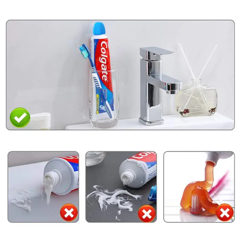 Silicone Self-closing Silicone Toothpaste Cap 1pcs Toothpaste Squeezer For Kids And Adults Tooth Paste Dispensers Durable
Silicone Self-closing Silicone Toothpaste Cap 1pcs Toothpaste Squeezer For Kids And Adults Tooth Paste Dispensers Durable